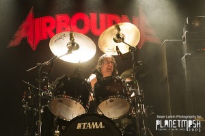 Photos of Airbourne at Rock City, Nottingham – 3rd December 2013