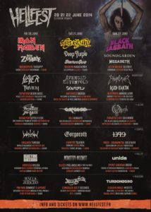 HELLFEST 2014 tickets on sale now and festival line up is released!!