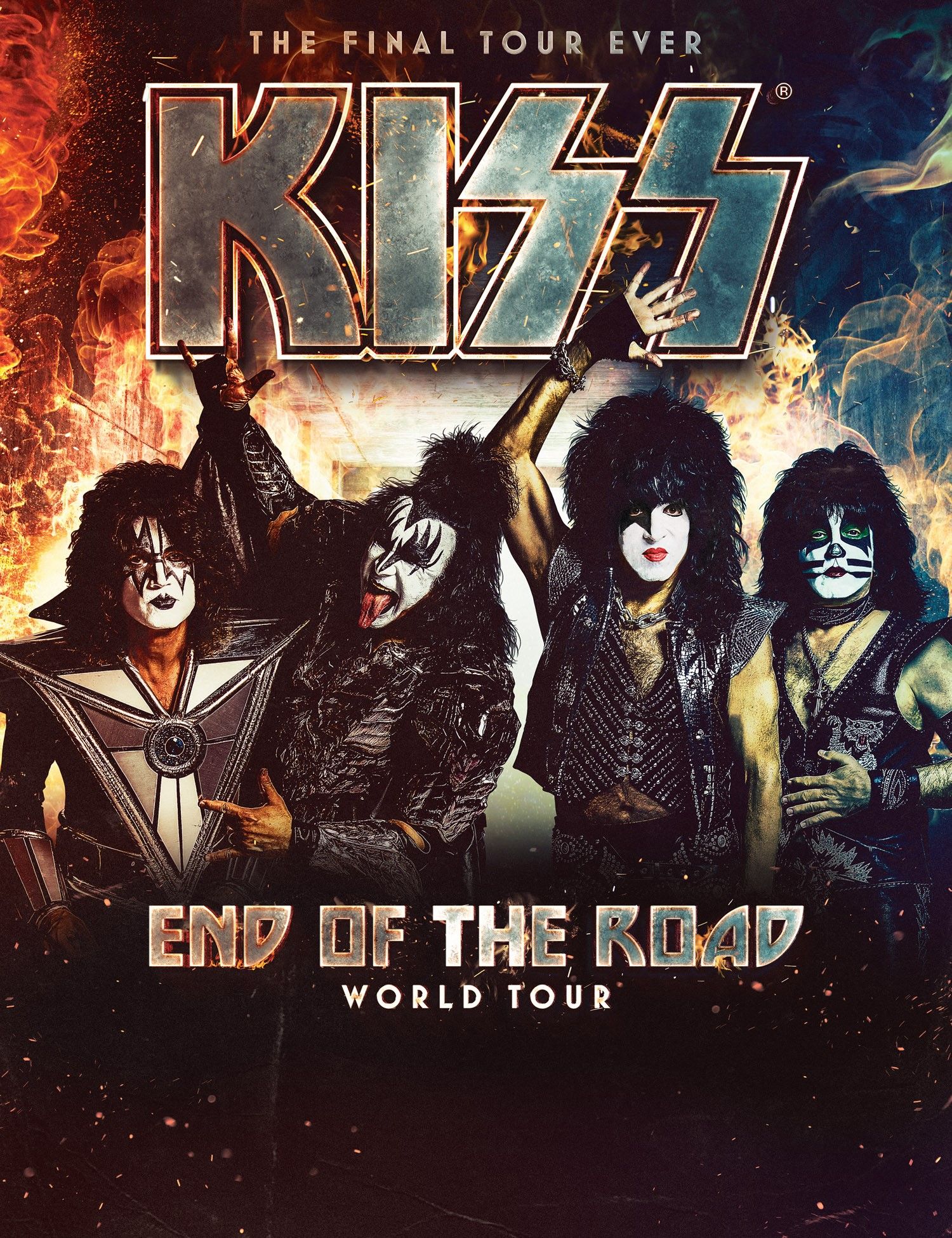 kiss tour dates 2022