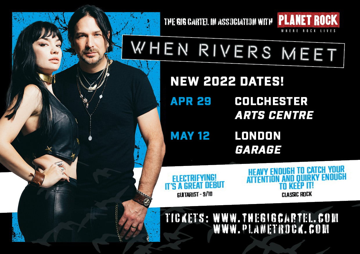 WHEN RIVERS MEET ANNOUNCE FIRSTEVER HEADLINE CONCERTS