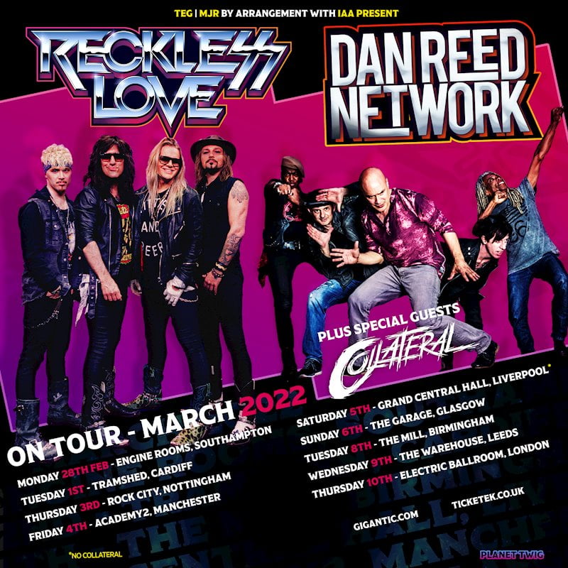 RECKLESS LOVE releases single ‘Eyes Of A Maniac’