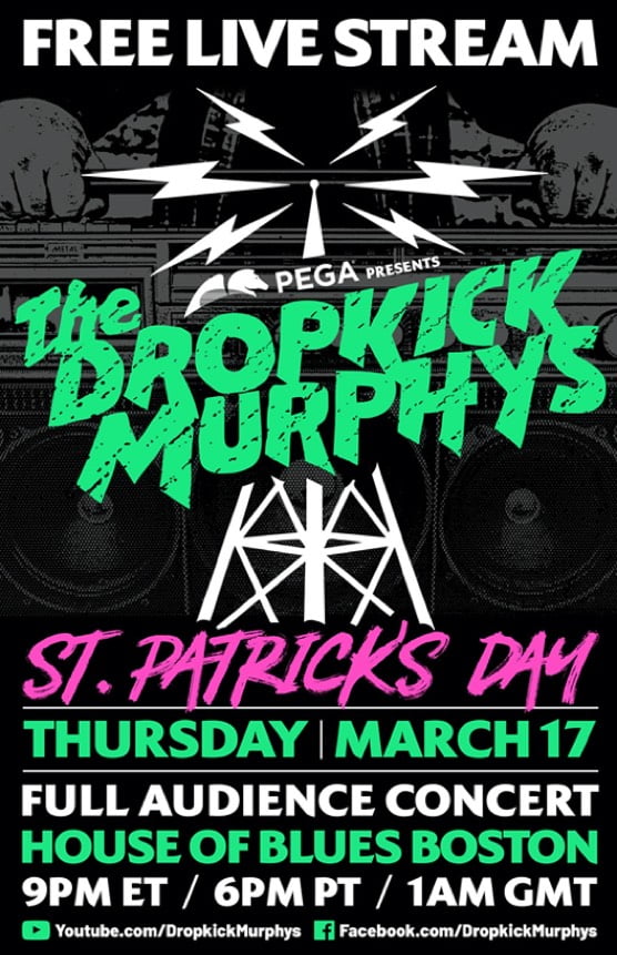 dropkick murphys st paddys day