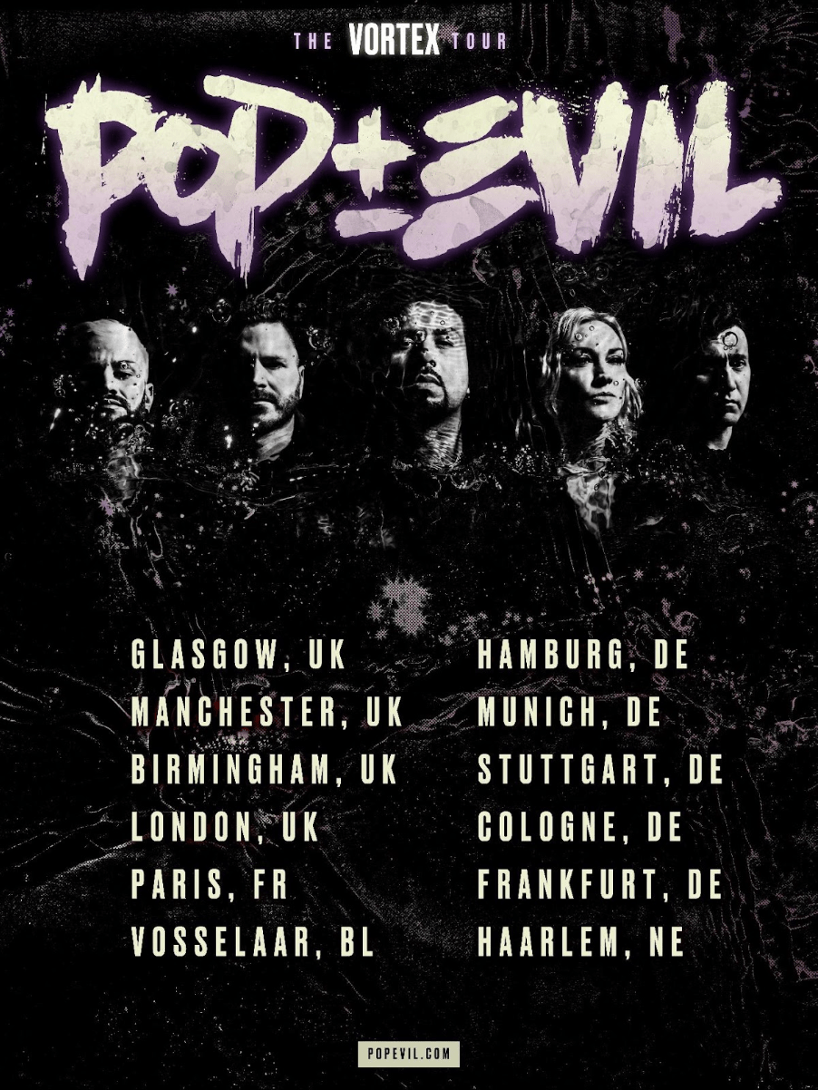 Pop Evil announces UK & EU tour dates